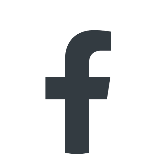 Logo Facebook auf weißem Hintergrund